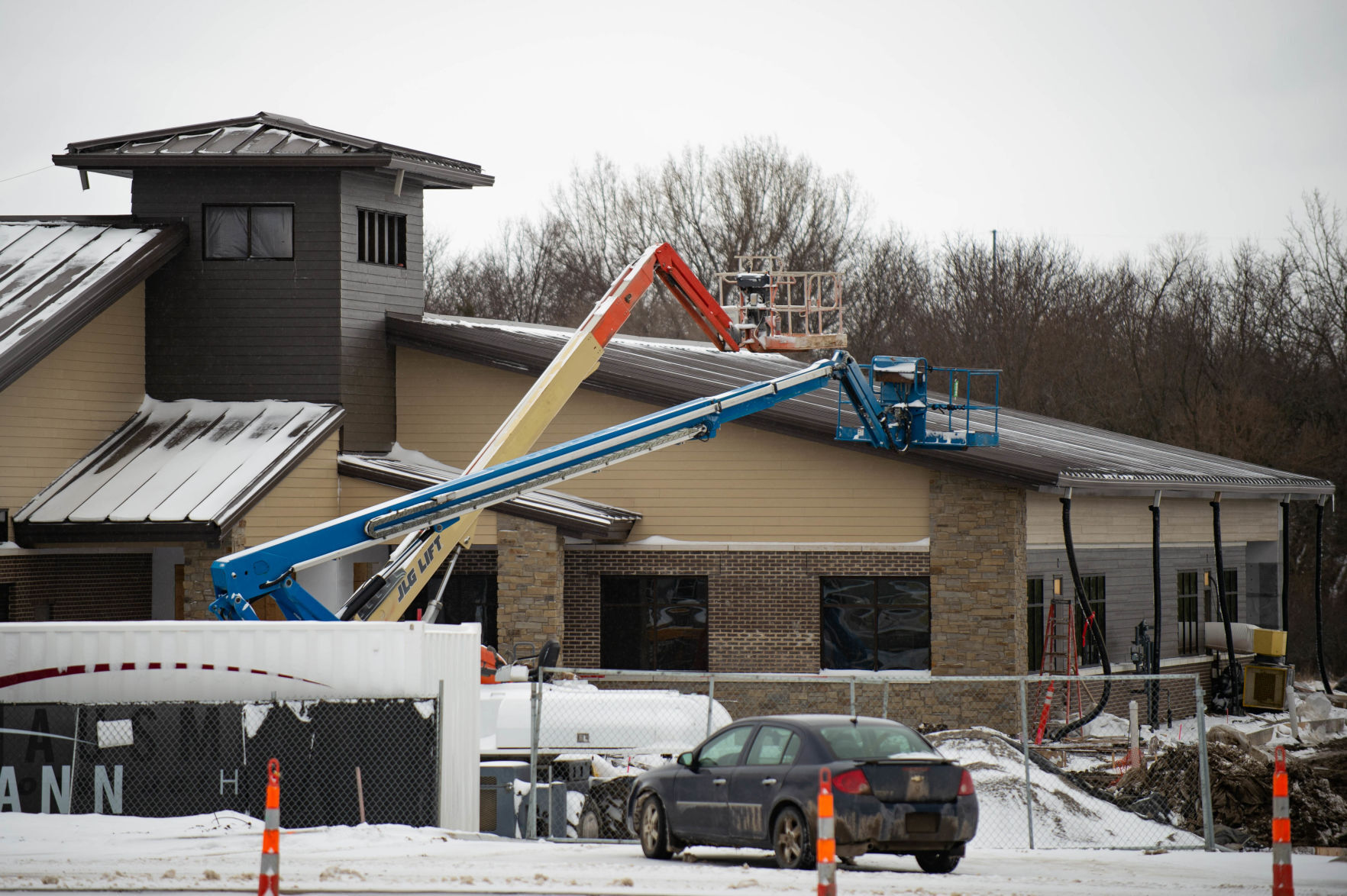 Fire station construction